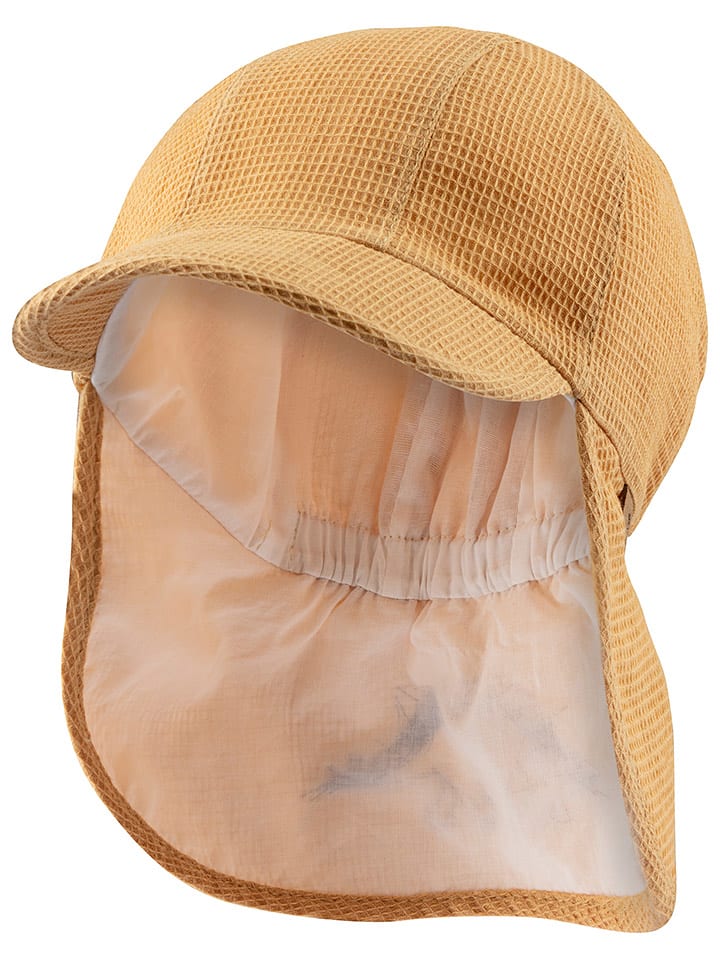 Sterntaler Czapka "Dino" w kolorze żółtym rozmiar: 55 cm