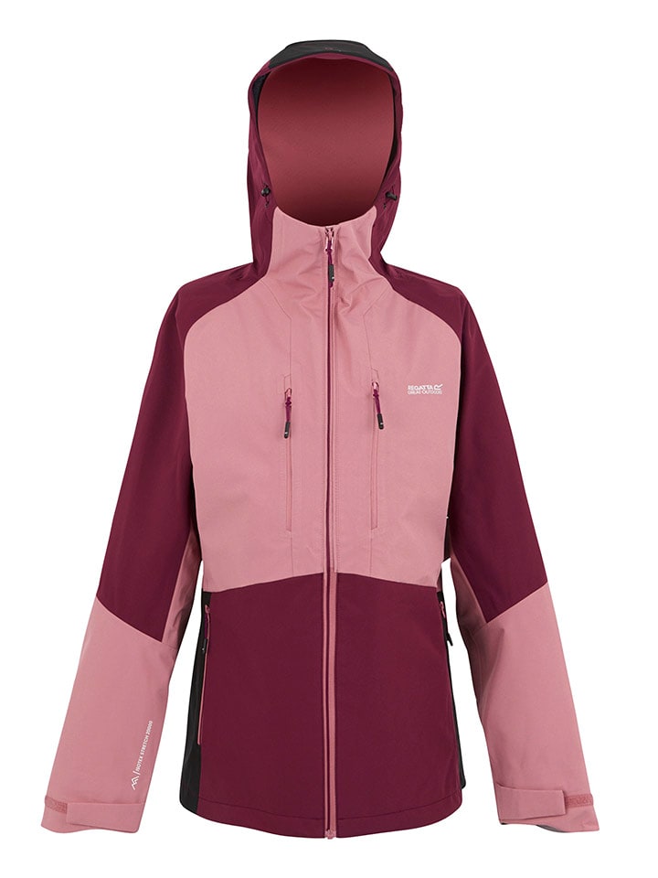Regatta Kurtka funkcyjna 3w1 "Carletta" w kolorze różowo-jasnoróżowym rozmiar: 38