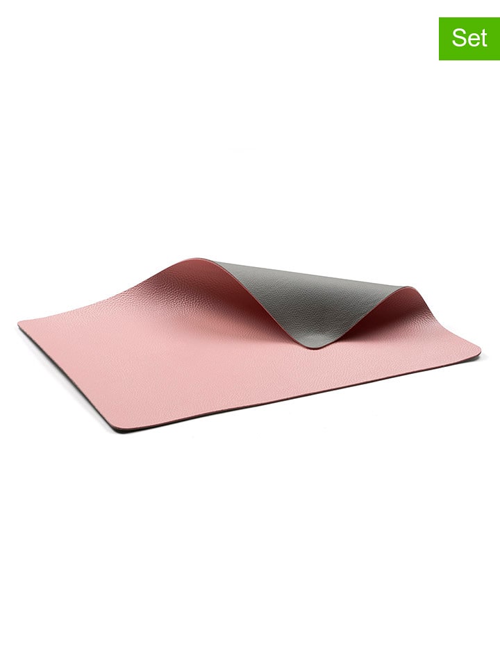 Bitz Podkładki stołowe (4 szt.) w kolorze jasnoróżowym rozmiar: onesize