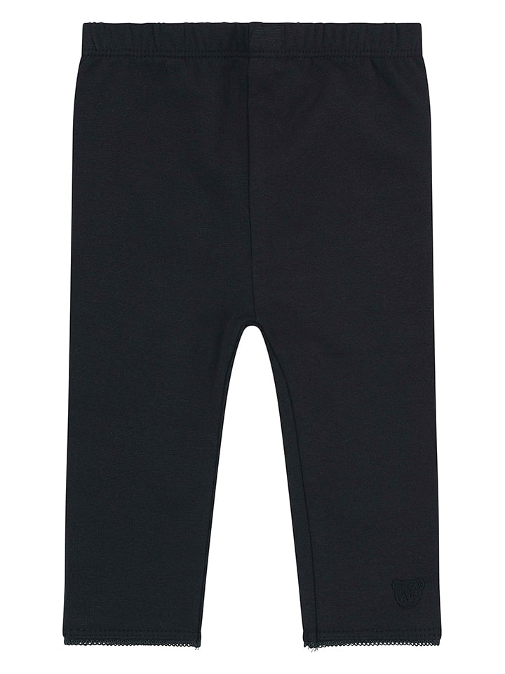 Steiff Legginsy w kolorze czarnym rozmiar: 80