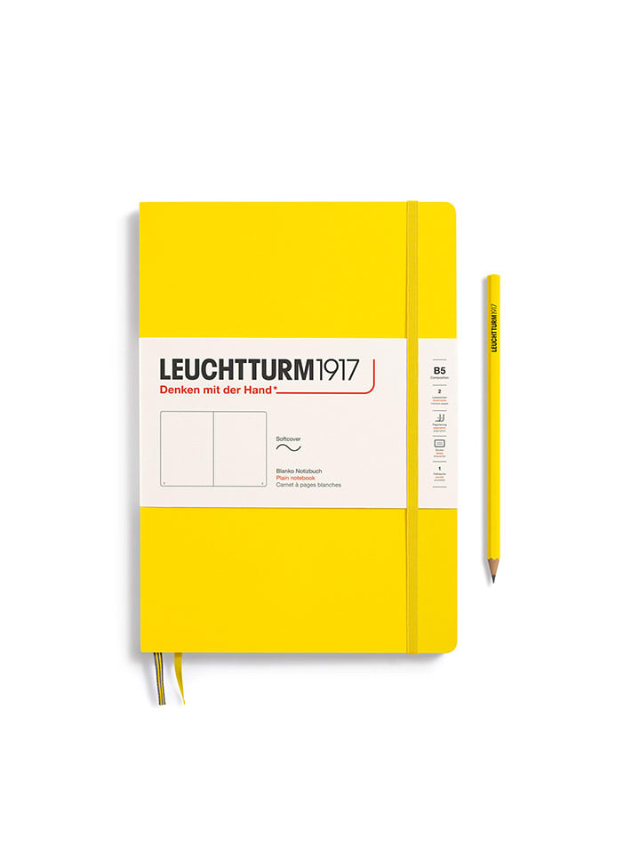 LEUCHTTURM1917 Notatnik w kolorze żółtym - B5 rozmiar: onesize