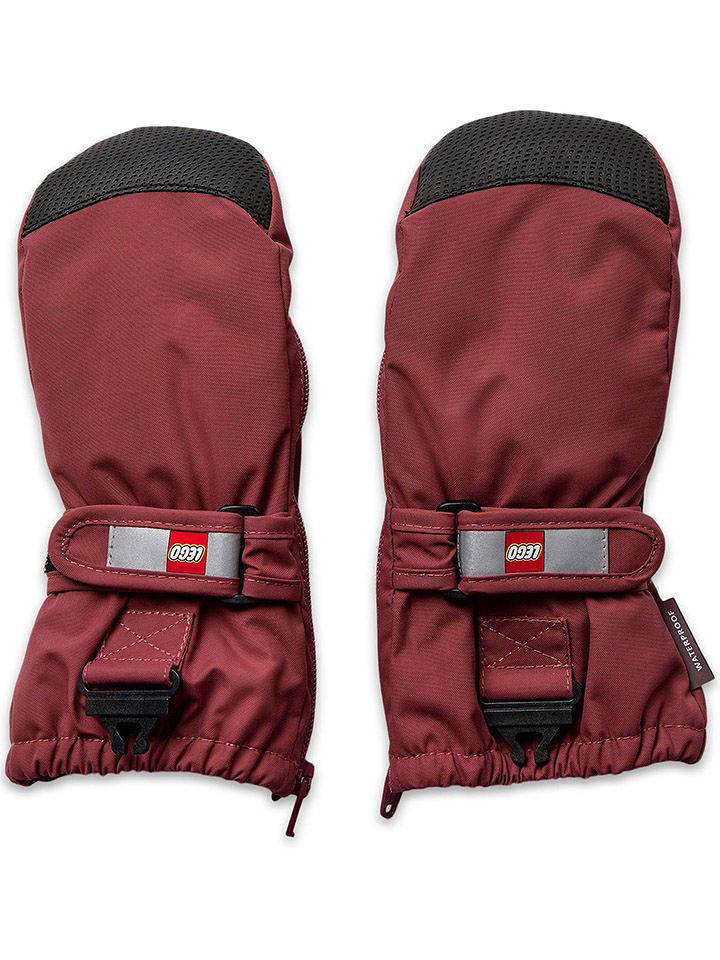 LEGO Rękawiczki ''Lwaripo 703'' w kolorze czerwonym rozmiar: 86/92