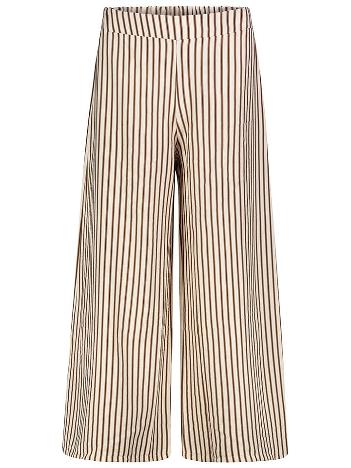 Sublevel Spodnie w kolorze brązowo-białym rozmiar: M