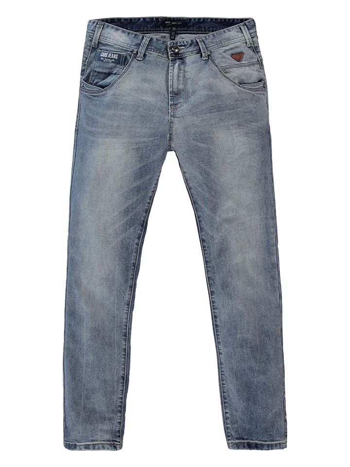 Cars Jeans Dżinsy "Chapman Stone" - Regular fit - w kolorze błękitnym rozmiar: W30/L34