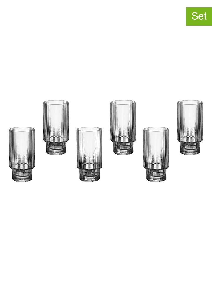 Björn Szklanki (6 szt.) "Linje" - 380 ml rozmiar: onesize