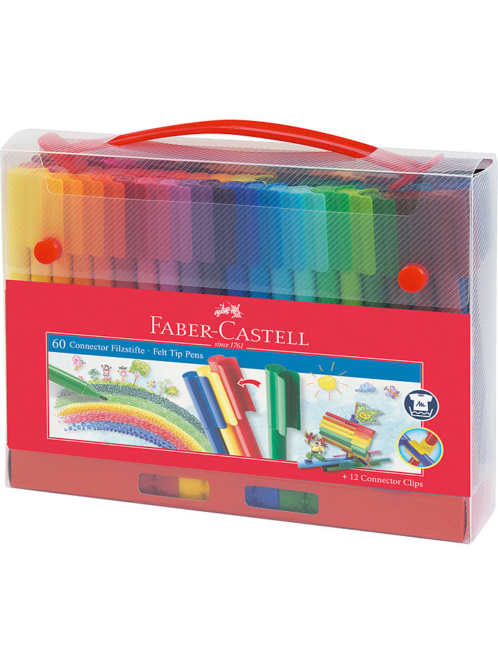 Faber-Castell 74-częściowy zestaw "Connector" rozmiar: onesize