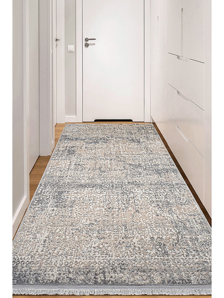 Mioli Dywan w kolorze szarym rozmiar: 80x400 cm