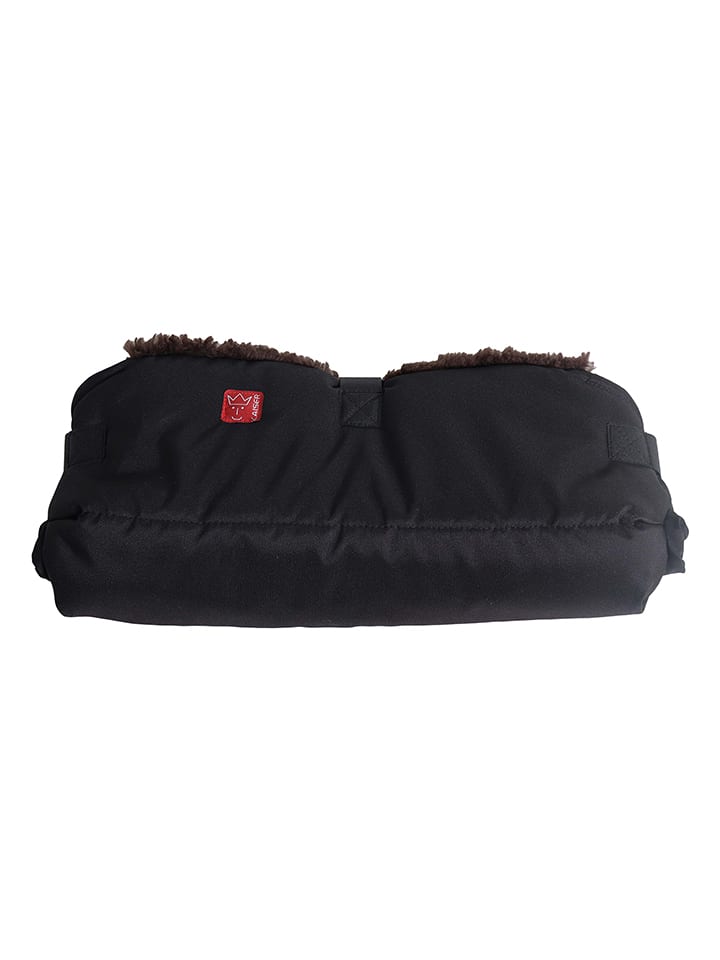 Kaiser Naturfellprodukte Ogrzewacz wełniany "Double" w kolorze granatowym do rąk - 22 x 45 cm rozmiar: onesize