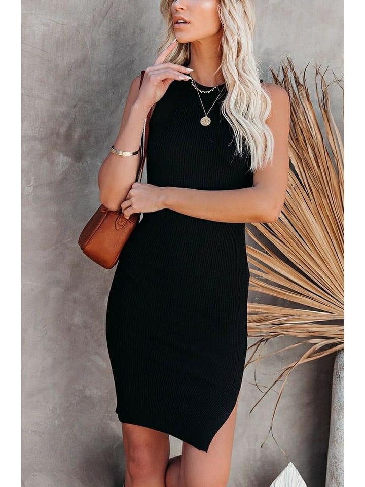 Milan Kiss Sukienka w kolorze czarnym rozmiar: XL