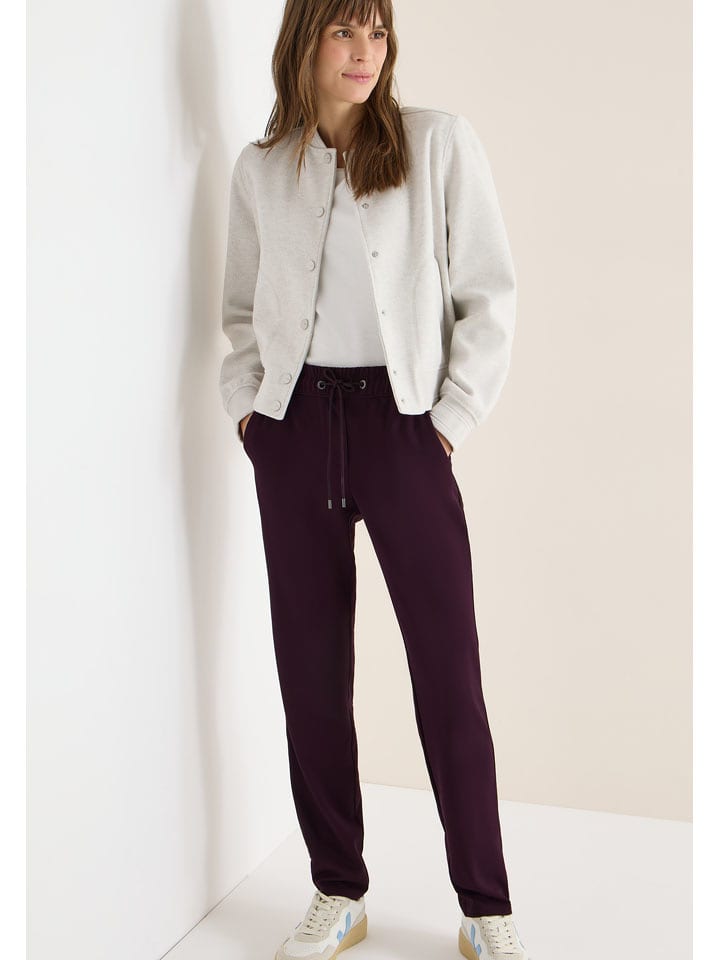 Cecil Spodnie dresowe w kolorze fioletowym rozmiar: XS/L30