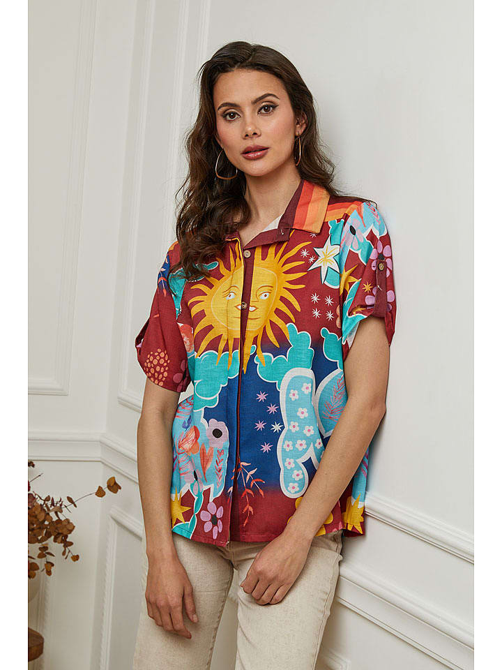 Plume Bluzka "Byzance" ze wzorem rozmiar: XL