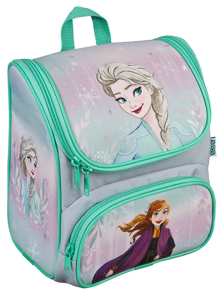 Disney Frozen Tornister "Kraina Lodu" w kolorze fioletowym - 24 x 22 x 16 cm rozmiar: onesize