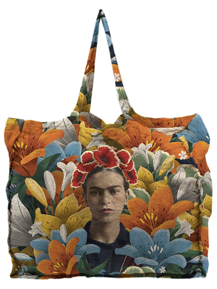 Madre Selva Shopper bag "Primavera" ze wzorem - 50 x 40 cm rozmiar: onesize