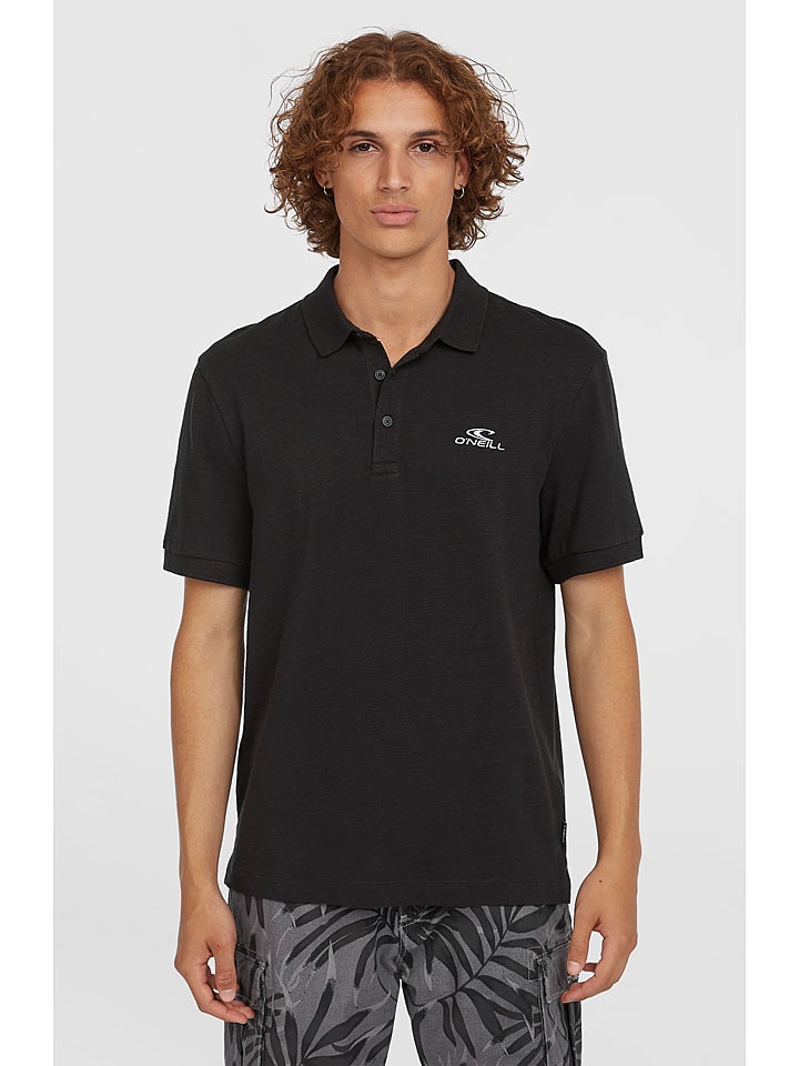 O'Neill Koszulka polo "O'Neill" w kolorze czarnym rozmiar: XL