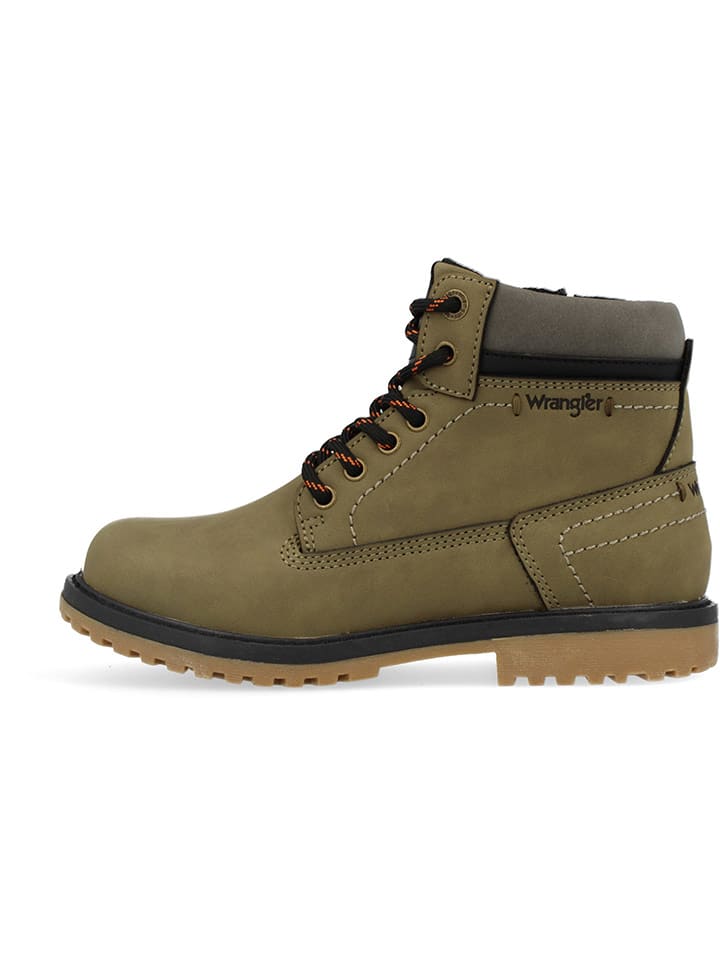 Wrangler Botki "Cassidy" w kolorze khaki rozmiar: 28