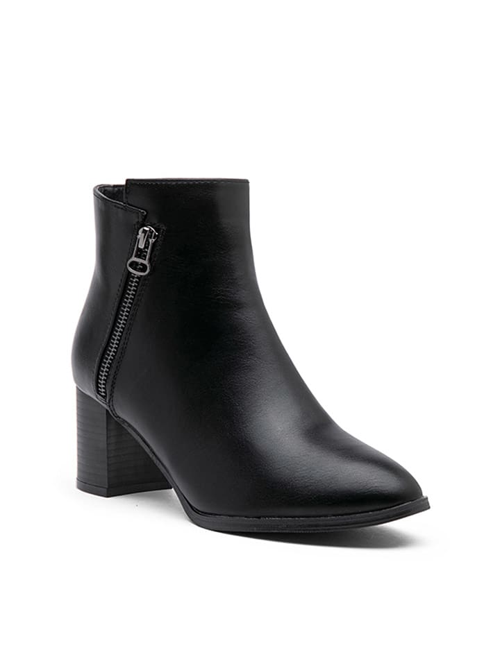 Foreverfolie Botki w kolorze czarnym rozmiar: 41