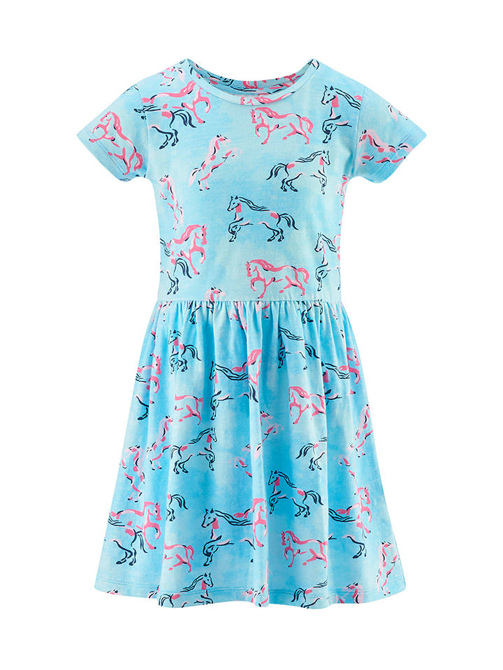 happy girls by Eisend Sukienka w kolorze błękitnym rozmiar: 110