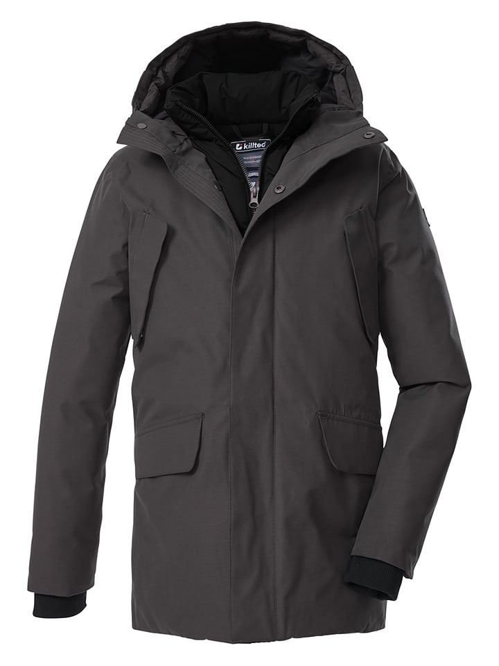 Killtec Parka funkcyjna w kolorze szarym rozmiar: 152