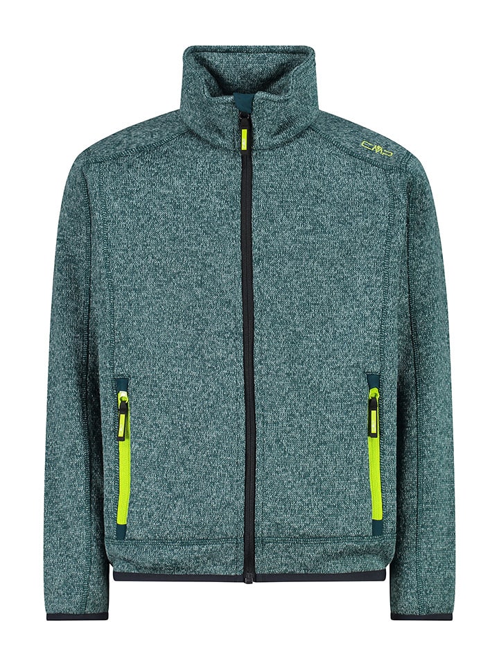 CMP Kurtka polarowa w kolorze zielonym rozmiar: 164