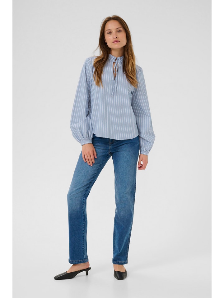 Kaffe Bluzka w kolorze błękitnym rozmiar: 42