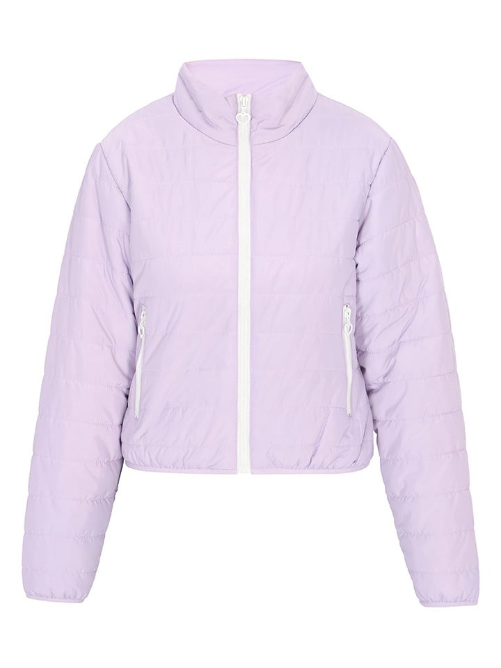 Schmuddelwedda Kurtka pikowana w kolorze fioletowo-białym rozmiar: XS