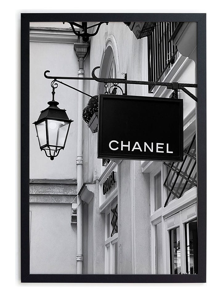 Madre Selva Druk artystyczny "Channel 2" w ramce - 30 x 40 cm rozmiar: onesize