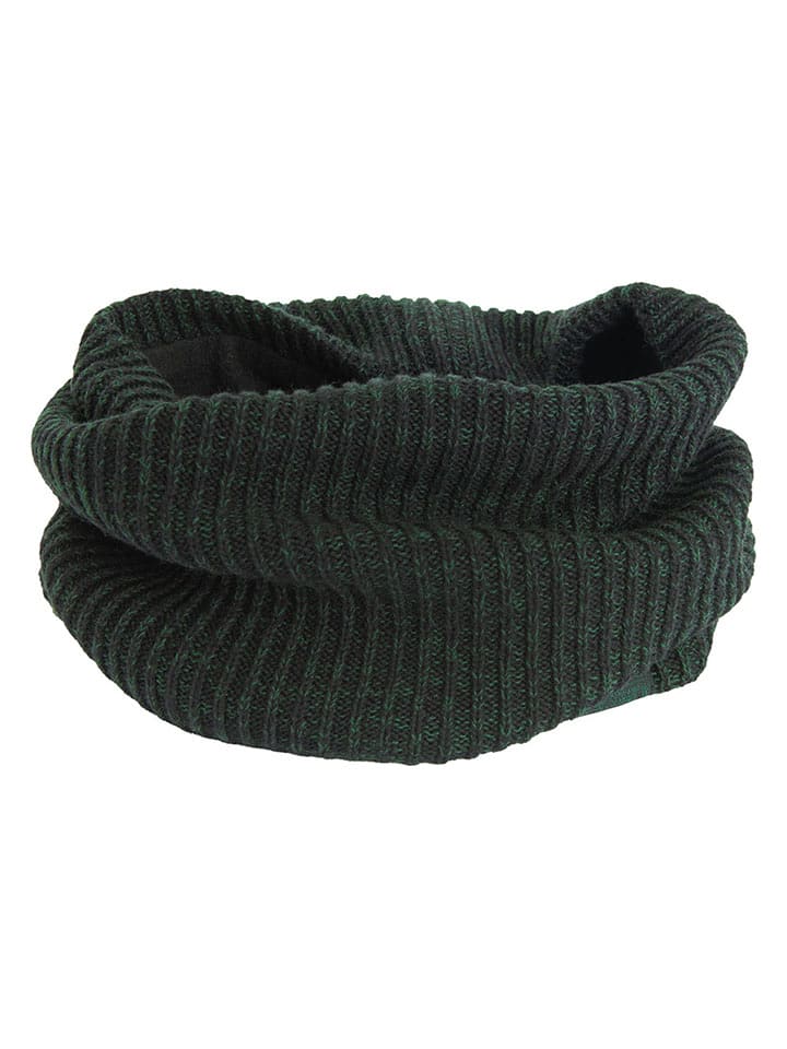 COOL CLUB Szal-koło w kolorze antracytowo-zielonym rozmiar: onesize