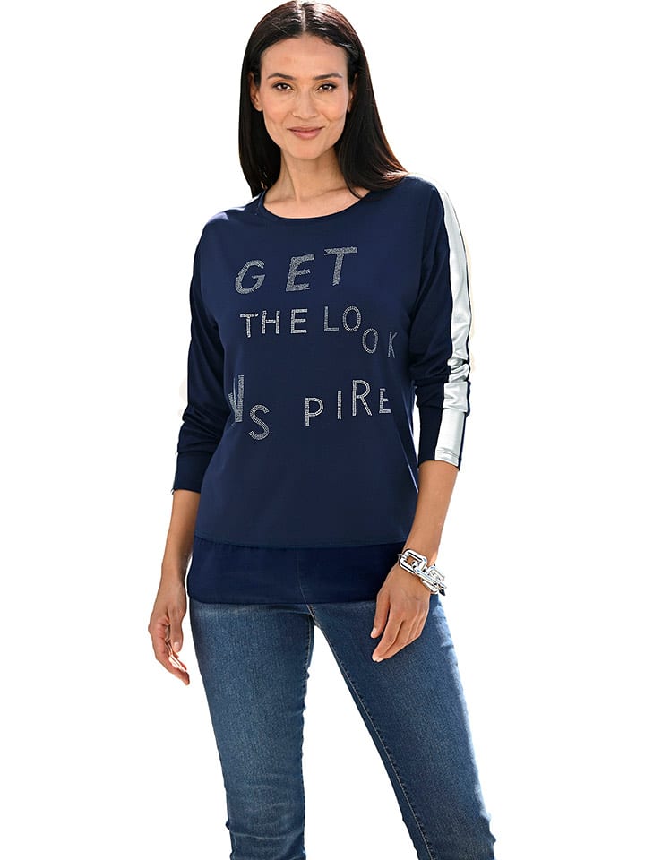 Heine Koszulka w kolorze granatowym rozmiar: 36