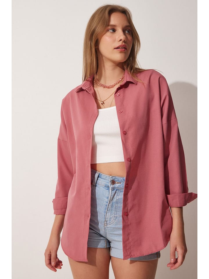 Happiness Istanbul Koszula w kolorze jasnoróżowym rozmiar: 36