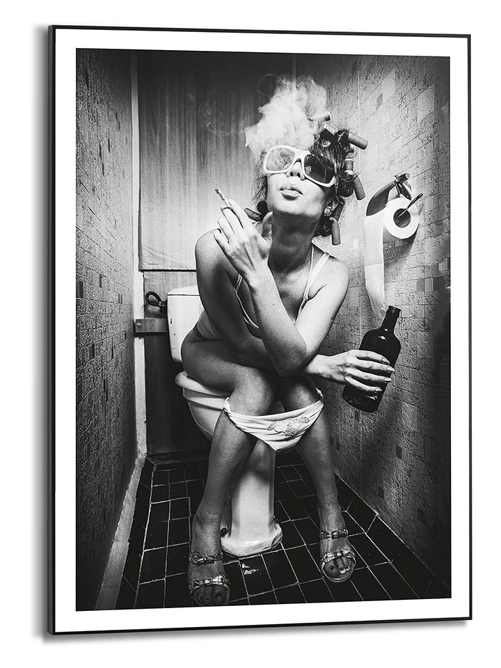 Orangewallz Druk artystyczny "After Party" w ramce rozmiar: 50x70 cm