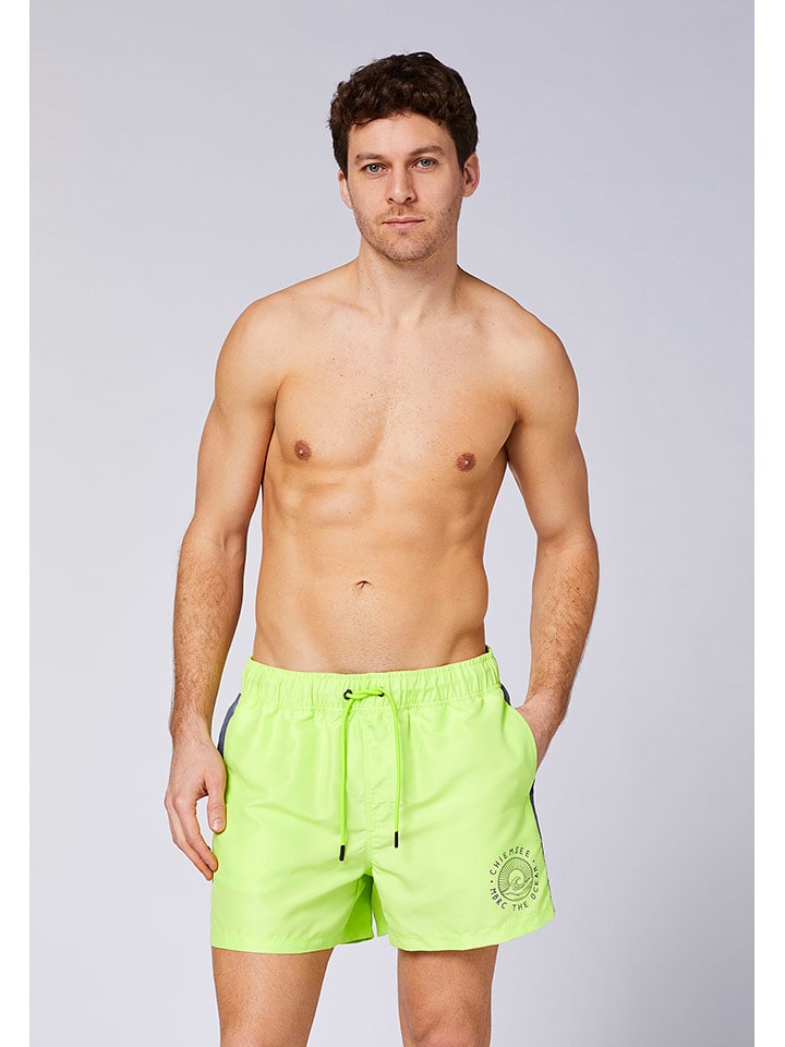 Chiemsee Szorty kąpielowe w kolorze zielonym rozmiar: XL