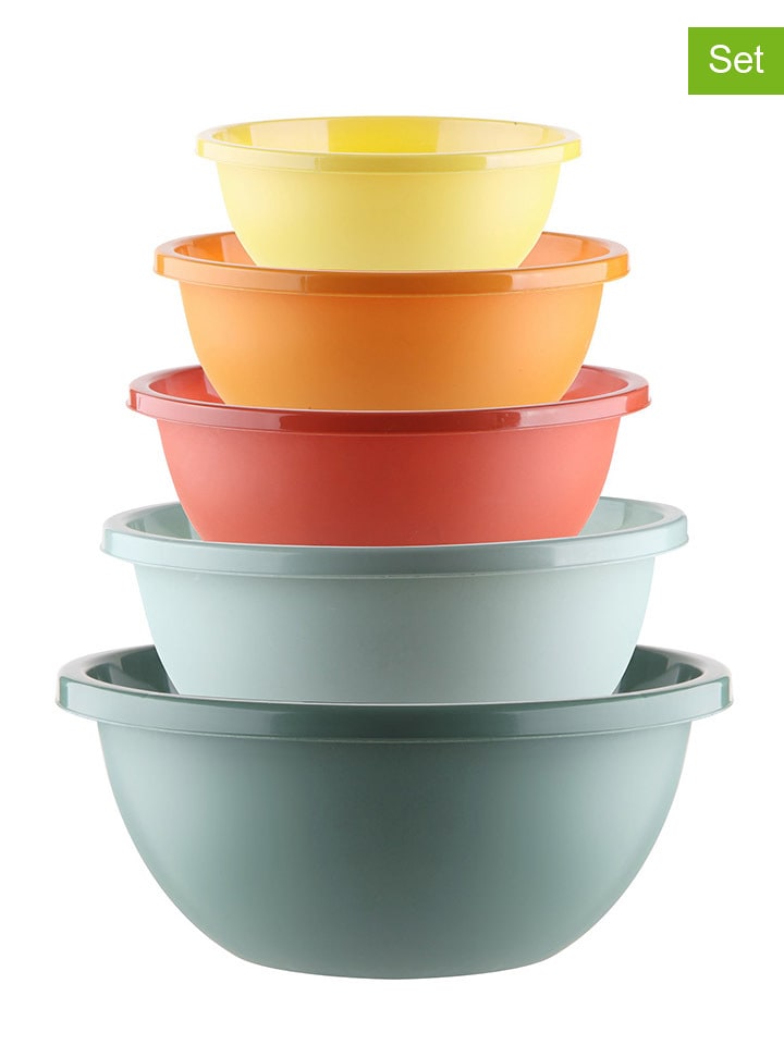 Violeta Home Miski (5 szt.) w różnych kolorach do mieszania rozmiar: onesize