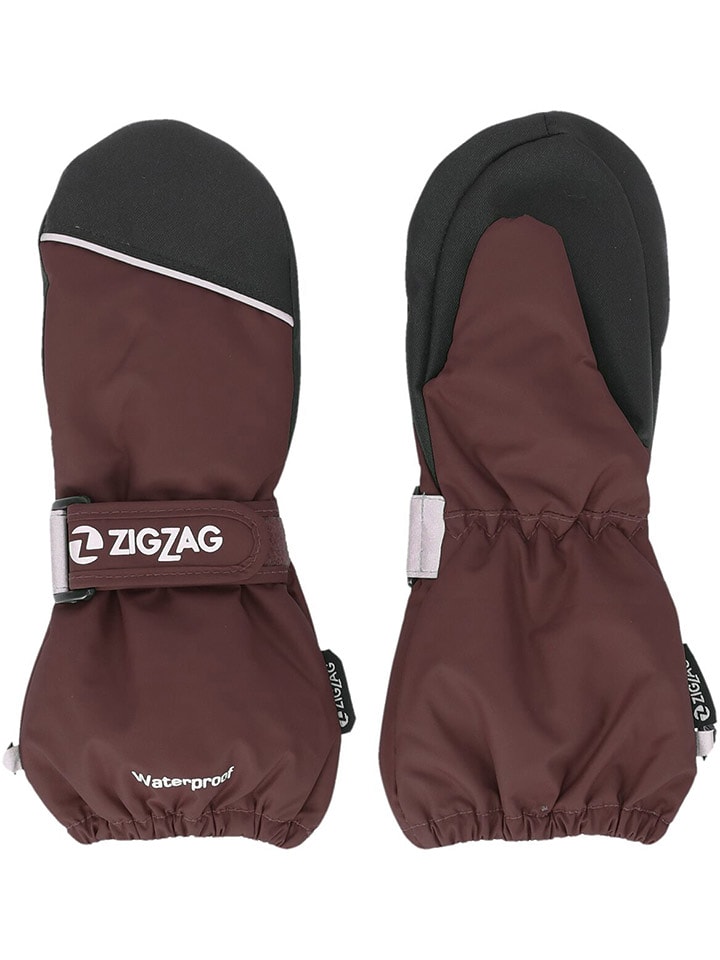 Zigzag Rękawiczki funkcyjne "Shildon" w kolorze fioletowym rozmiar: 152/158