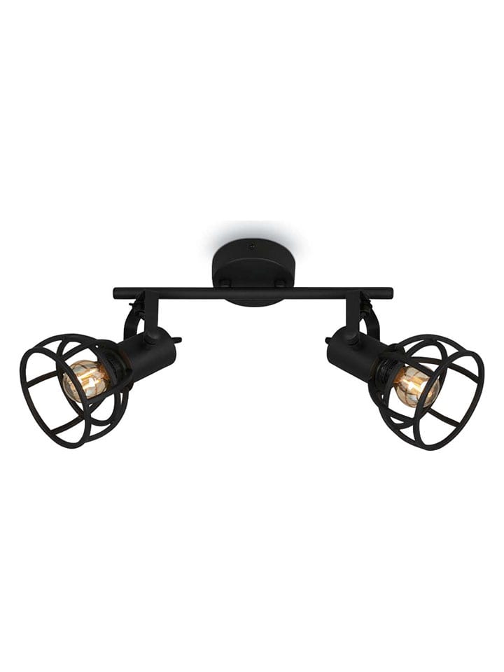 Briloner Lampa sufitowa w kolorze czarnym - szer. 30 cm rozmiar: onesize