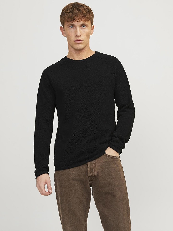 Jack & Jones Sweter w kolorze czarnym rozmiar: XL