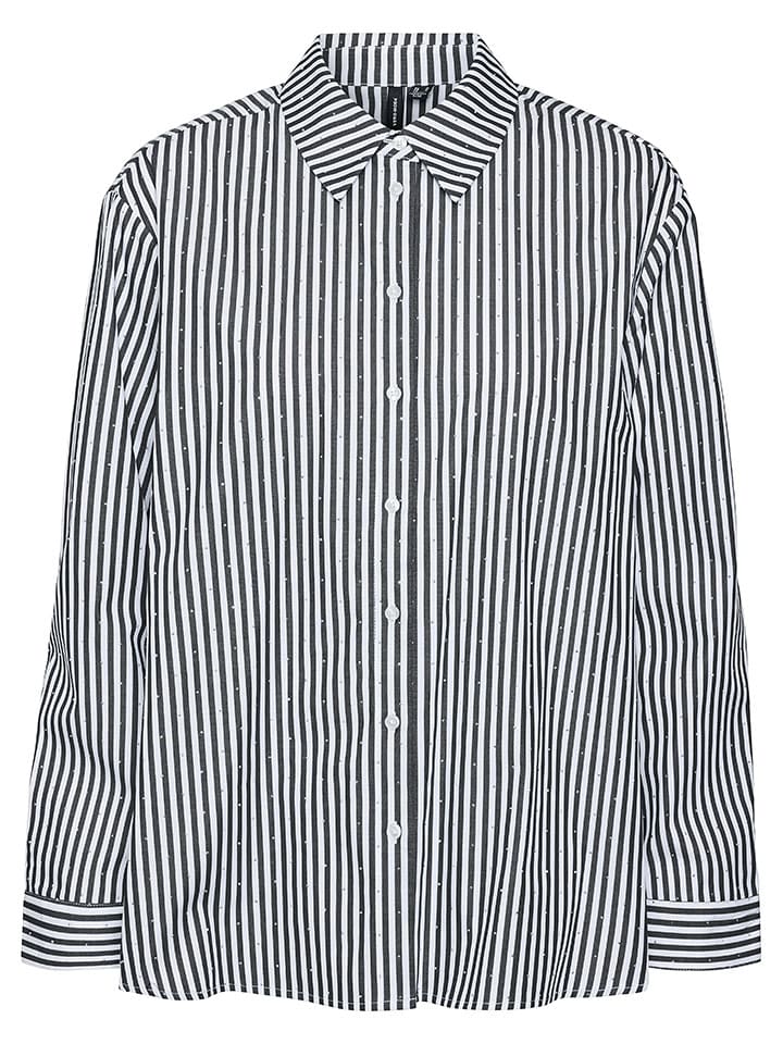 Vero Moda Koszula w kolorze czarno-białym rozmiar: XL