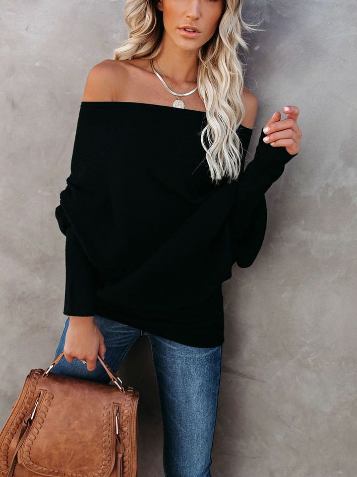 Milan Kiss Sweter w kolorze czarnym rozmiar: L