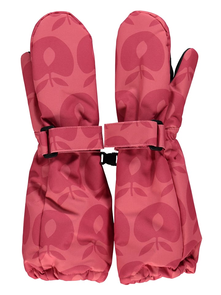 Småfolk Rękawiczki zimowe w kolorze czerwonym rozmiar: 56-92