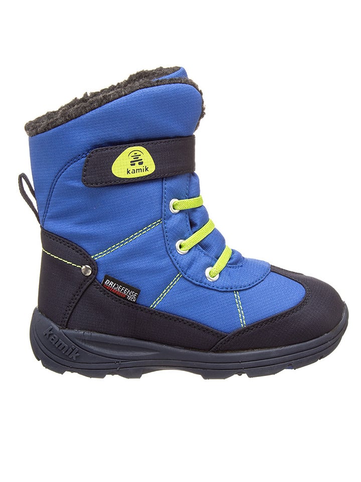 Kamik Botki zimowe "Snowman" w kolorze żółto-niebieskim rozmiar: 26