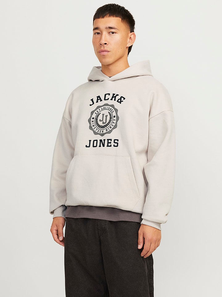 Jack & Jones Bluza "Victo" w kolorze kremowym rozmiar: XXL