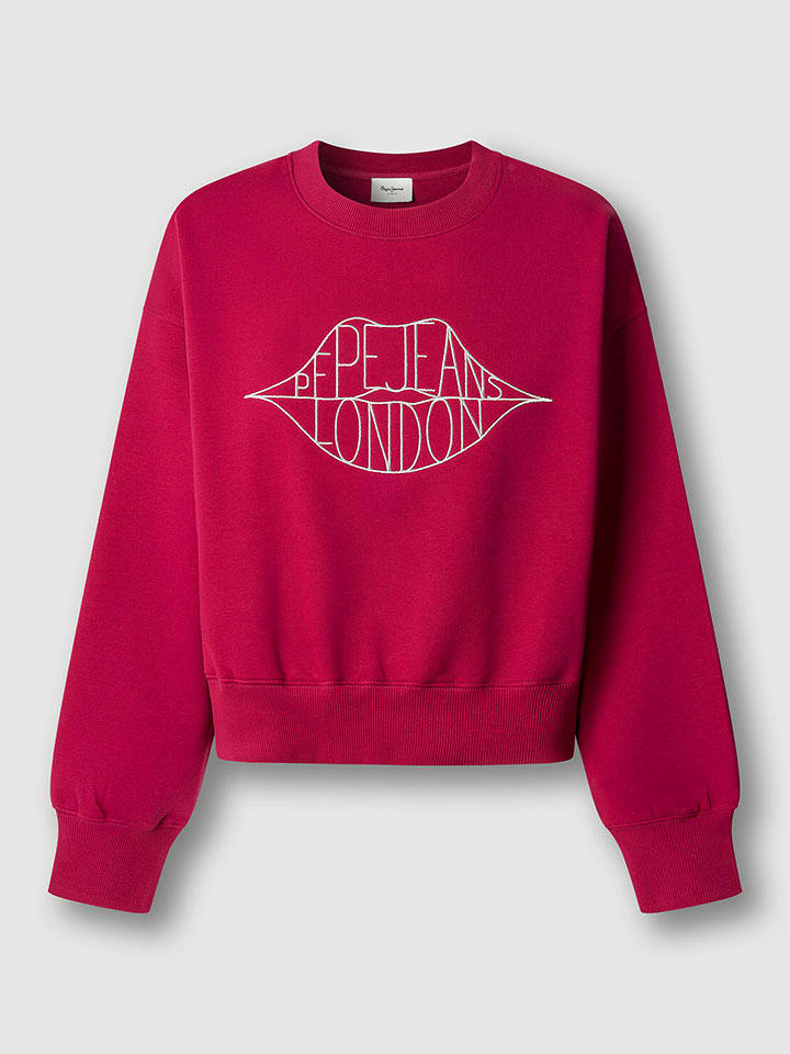 Pepe Jeans Bluza "Bernis" w kolorze czerwonym rozmiar: M