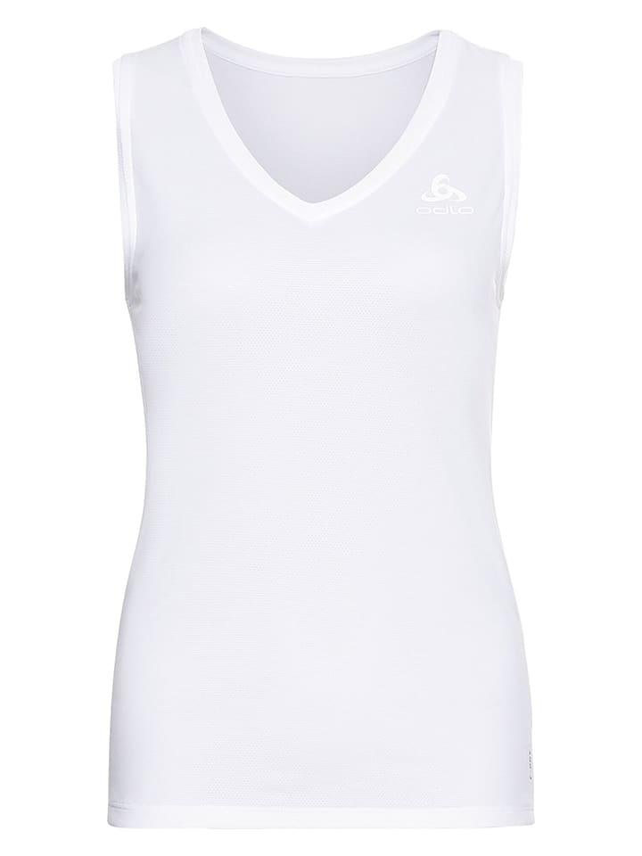 Odlo Podkoszulek funkcyjny "F-Dry Light" w kolorze białym rozmiar: S