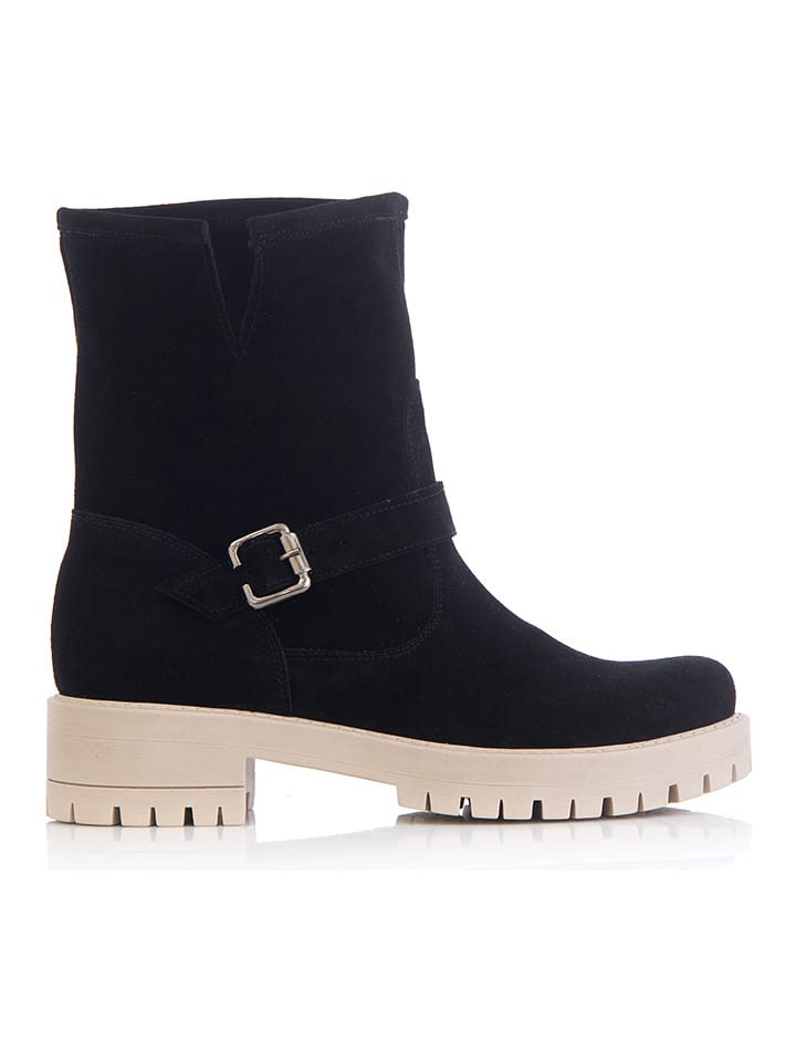 Zapato Skórzane botki w kolorze czarnym rozmiar: 38