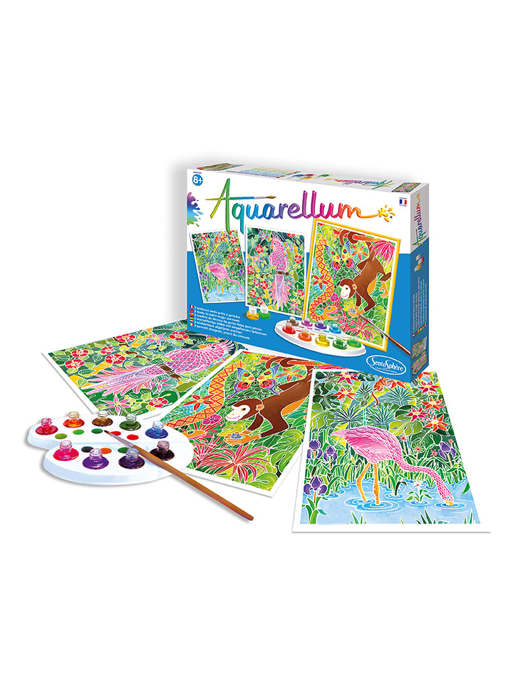 SentoSphere Zestaw "Aquarellum" do malowania - 8+ rozmiar: onesize
