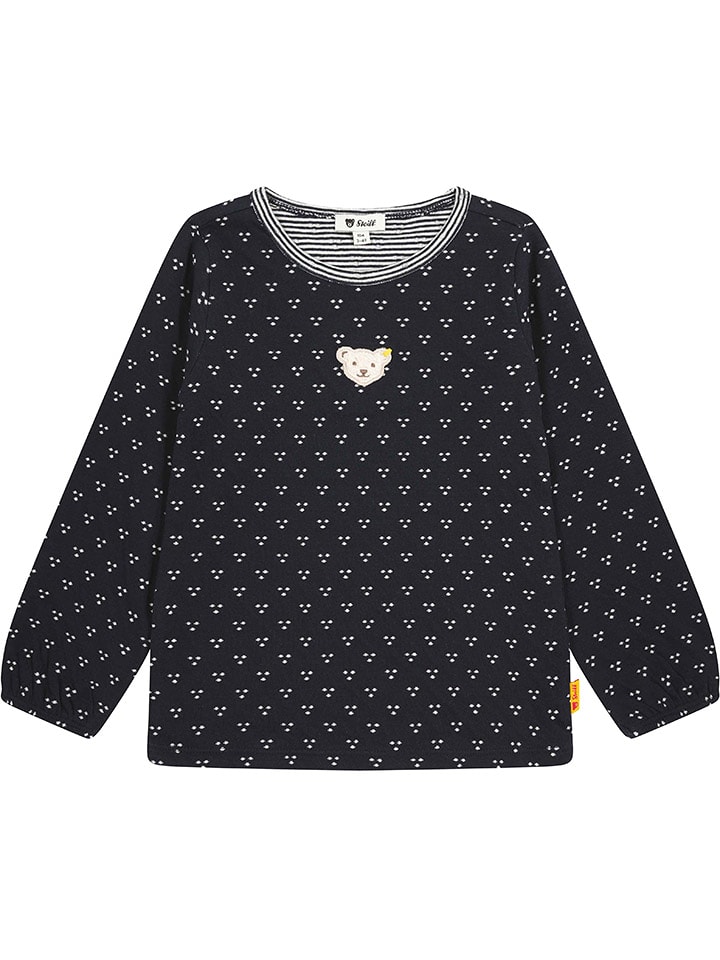 Steiff Koszulka w kolorze czarnym rozmiar: 92