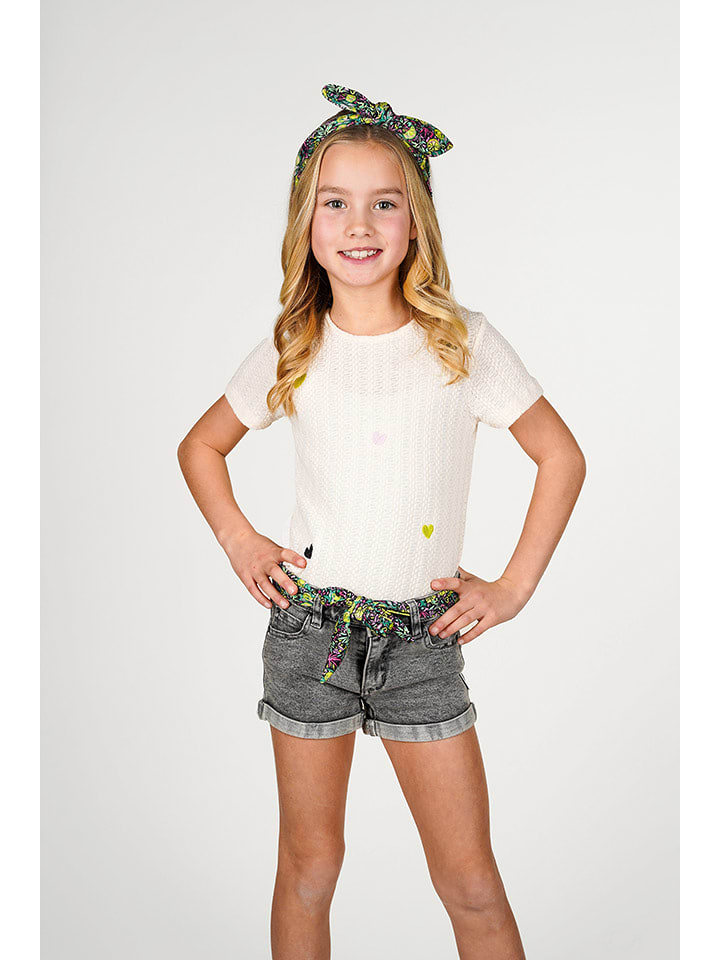 B.Nosy Szorty dżinsowe "Patty" w kolorze szarym rozmiar: 98