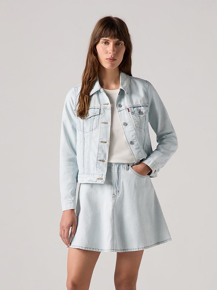 Levi's Kurtka dżinsowa w kolorze błękitnym rozmiar: S