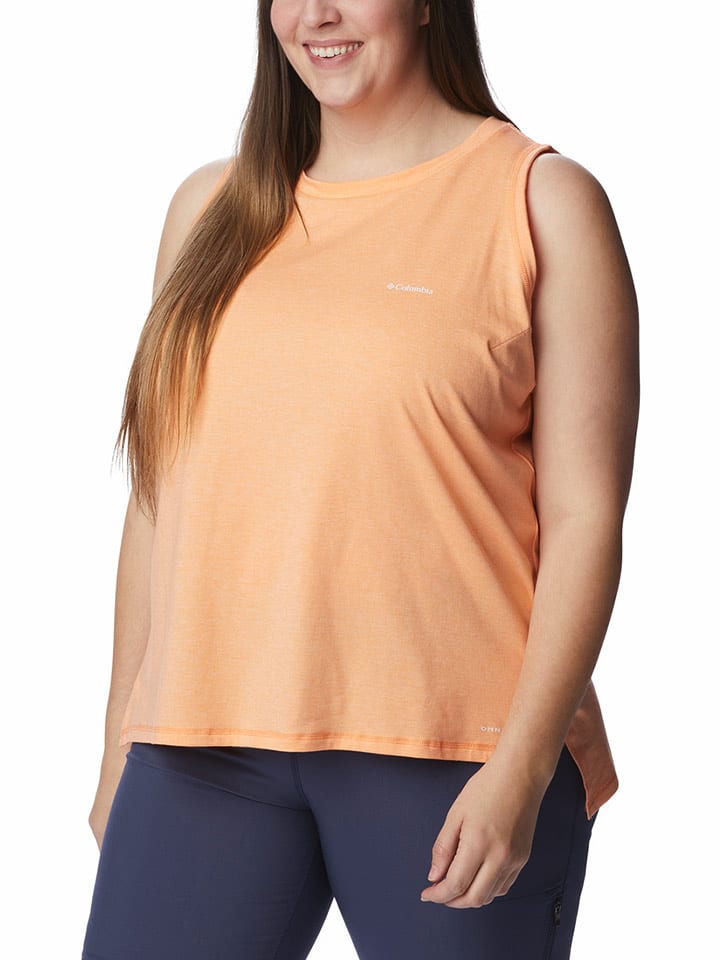 Columbia Top sportowy "Sun Trek™" w kolorze pomarańczowym rozmiar: XL