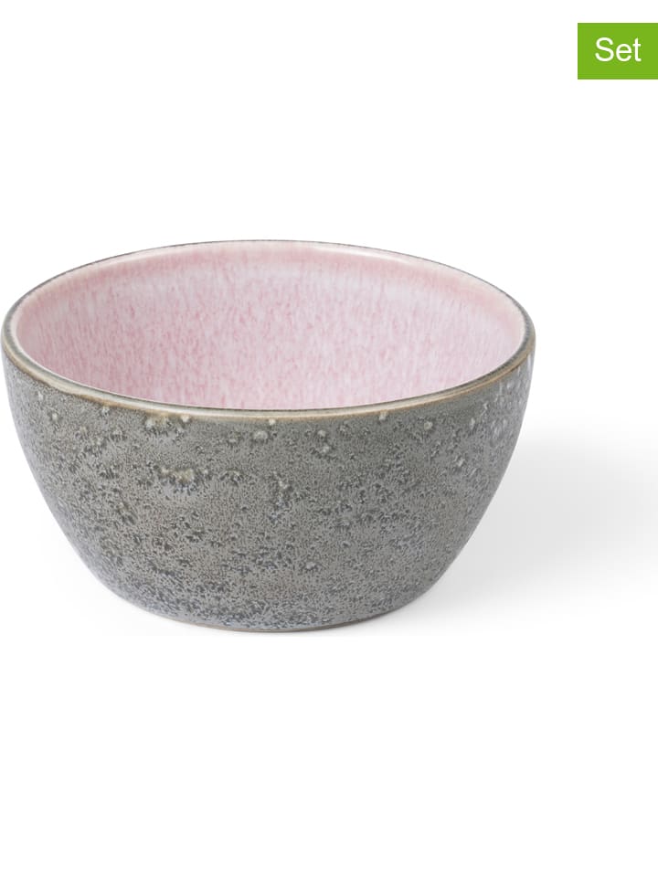 Bitz Miski (4 szt.) w kolorze jasnoróżowo-szarym - Ø 12,5 cm rozmiar: onesize