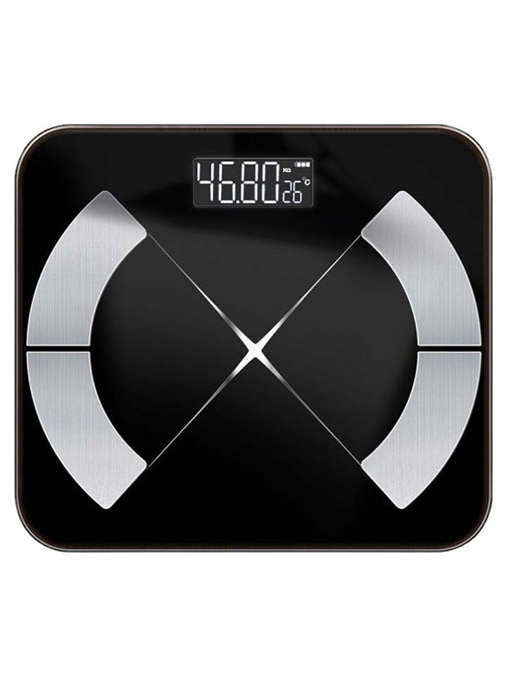 SmartCase Waga łazienkowa Bluetooth w kolorze czarnym rozmiar: onesize